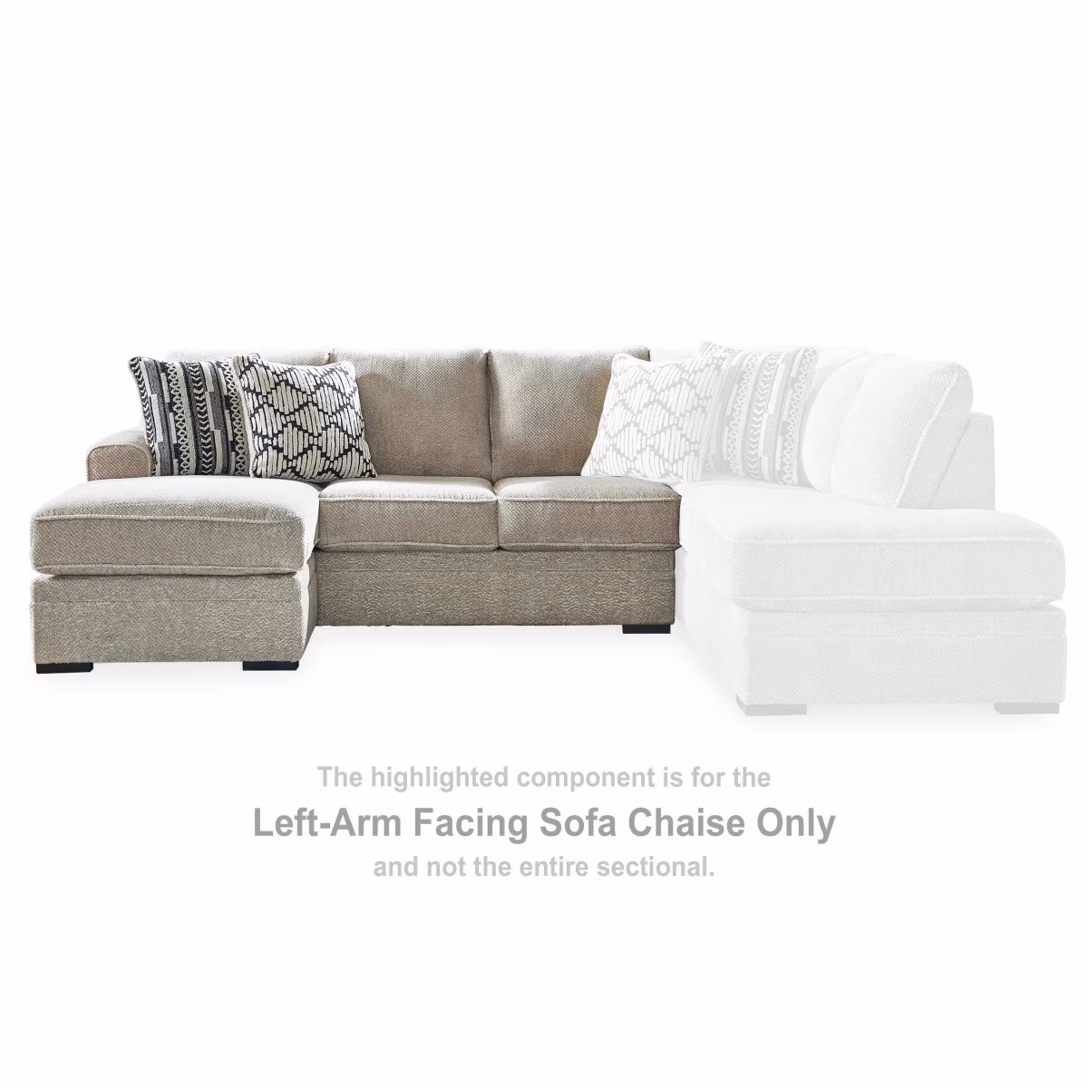 Calnita Left-Arm Facing Sofa Chaise - Image 3