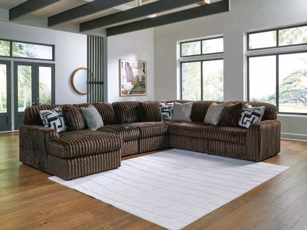 Midnight-Madness 6-Piece Sectional with Chaise - Image 3