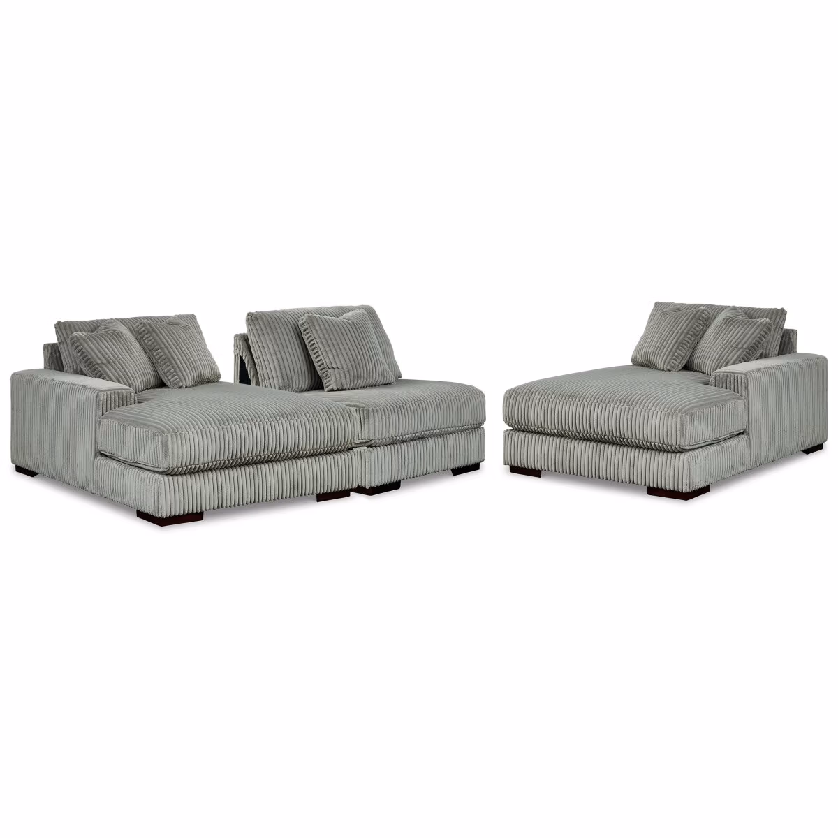 Lindyn 3-Piece Sectional with Double Chaise - Image 2