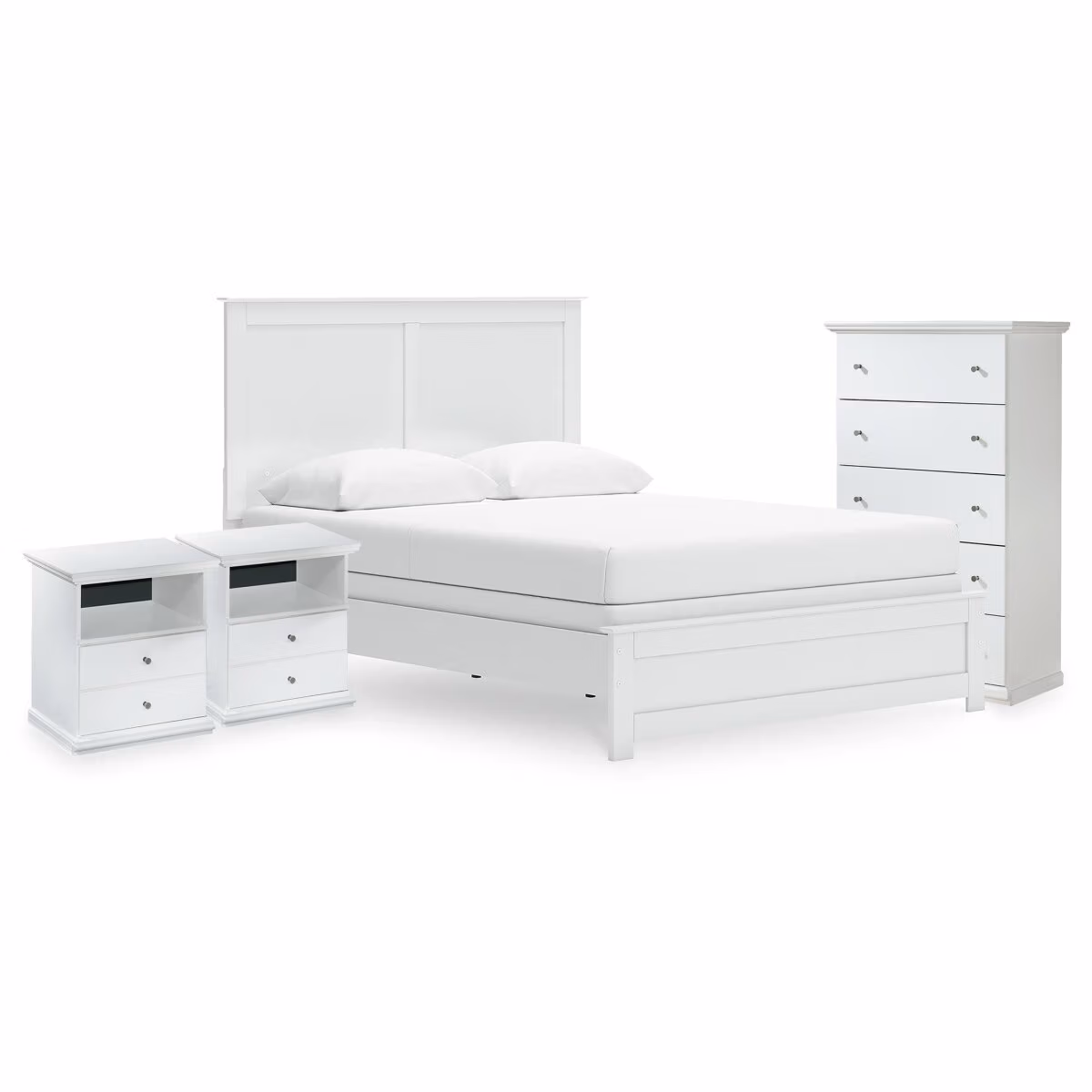 Bostwick Shoals Queen Panel Bed, Chest and 2 Nightstands - Image 2
