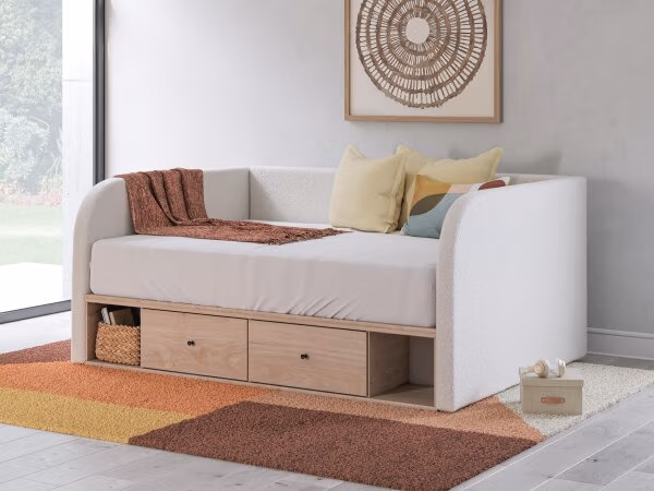 Arloster Full Upholstered Day Bed with Storage - Image 2
