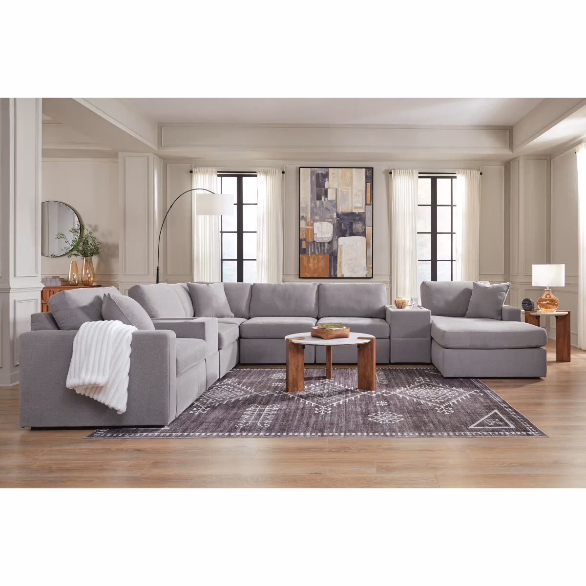 Modmax 8-Piece Sectional with Chaise - Image 3