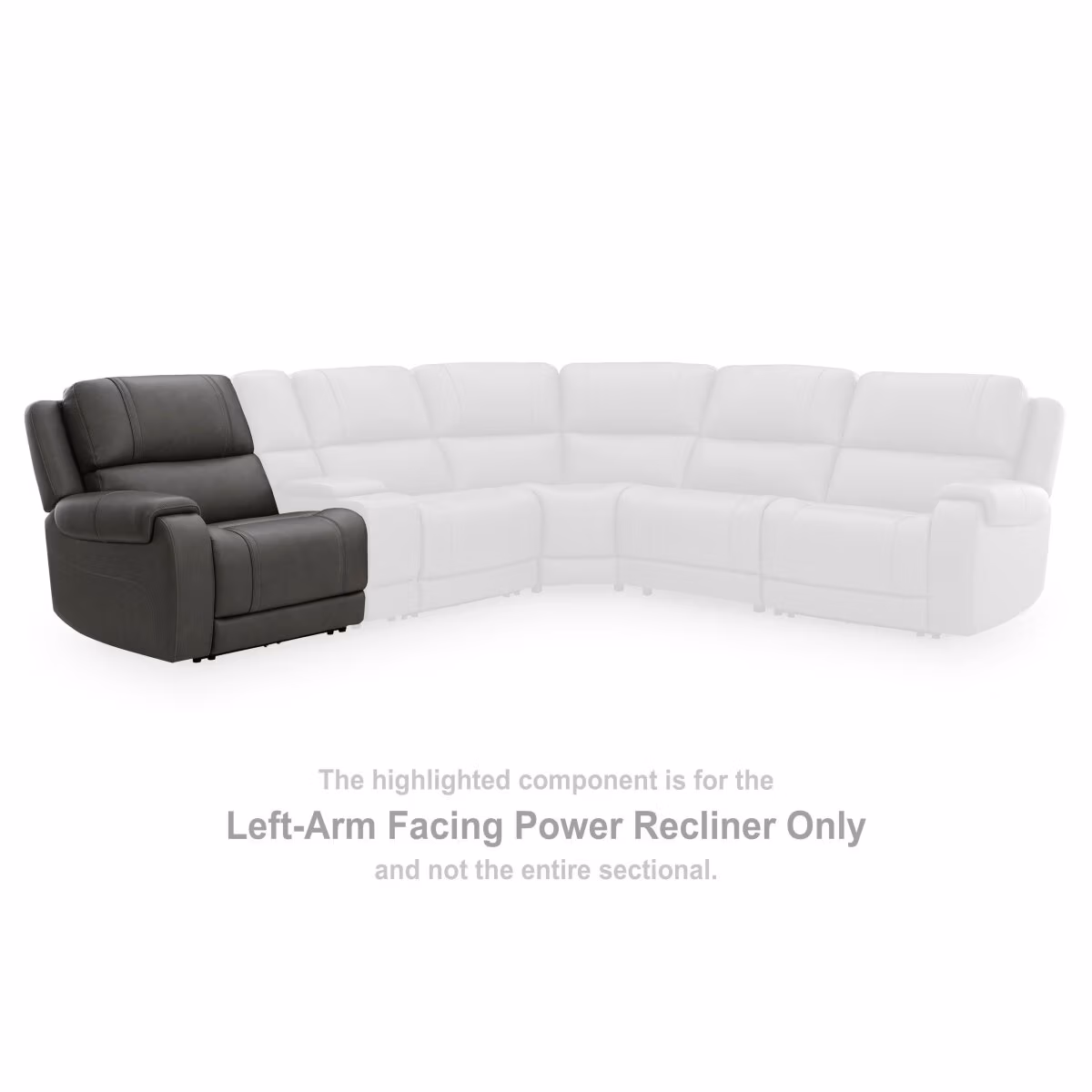 5Z - Pittson Left-Arm Facing Power Recliner - Image 3