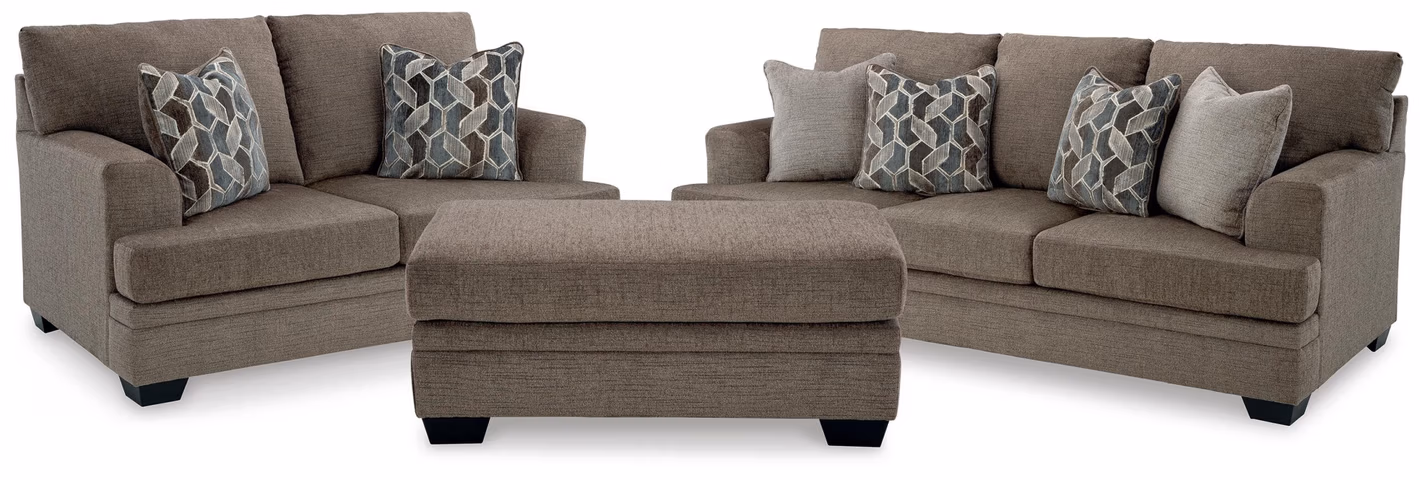 Stonemeade Sofa, Loveseat and Ottoman