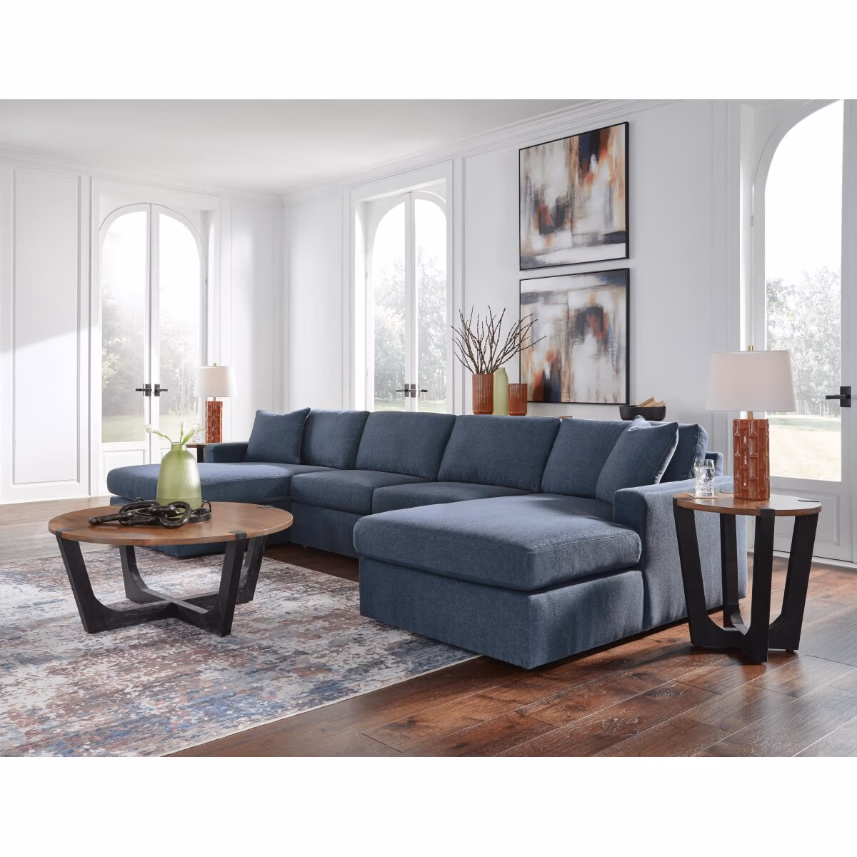 Modmax 4-Piece Sectional with Chaise - Image 3