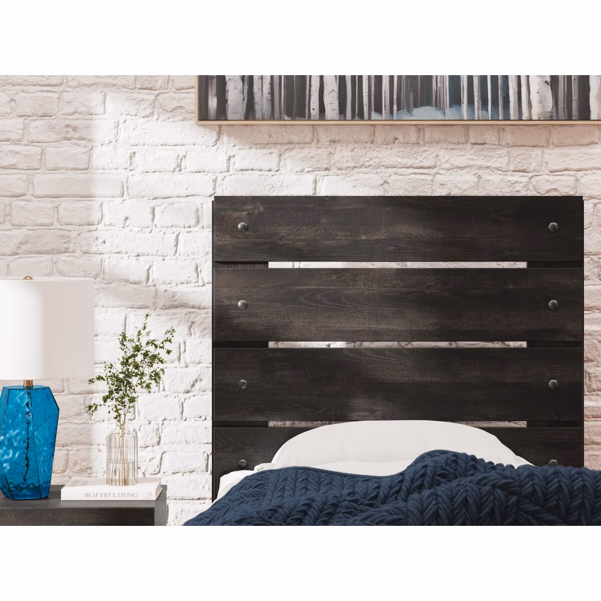 Hollivern Full Panel Bed with Storage - Image 12