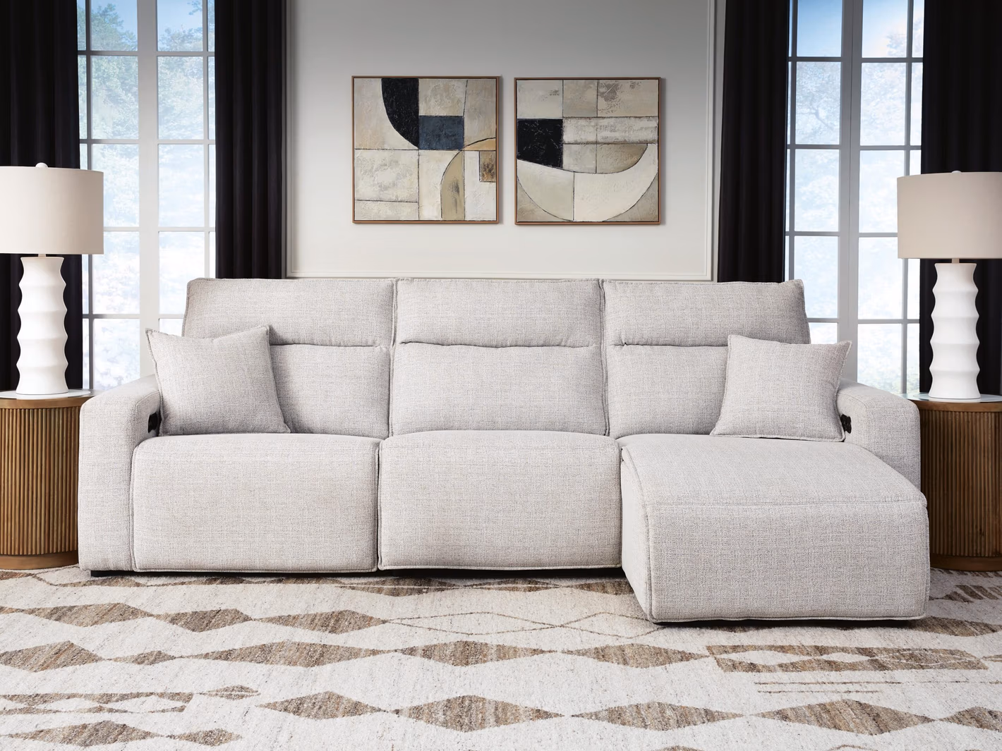 Modmax II 3-Piece Reclining Sofa Chaise