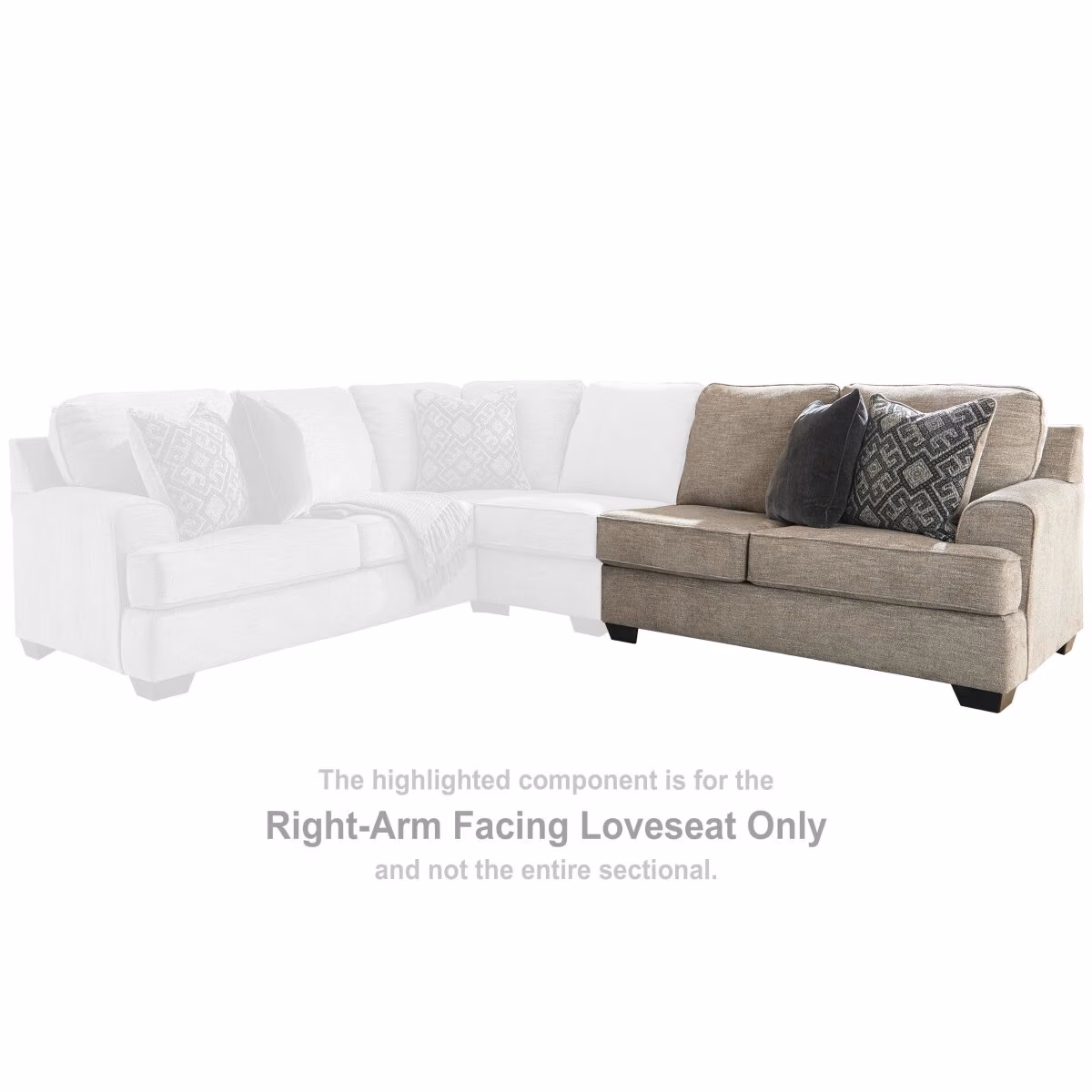 Bovarian Right-Arm Facing Loveseat - Image 3