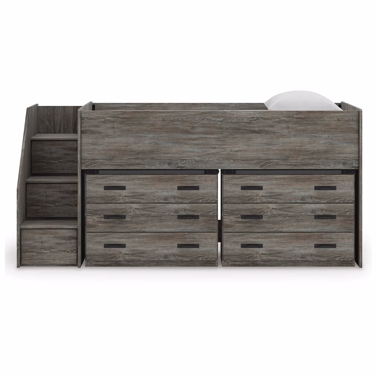 Frandern Twin Loft Bed with Drawer Storage - Image 5