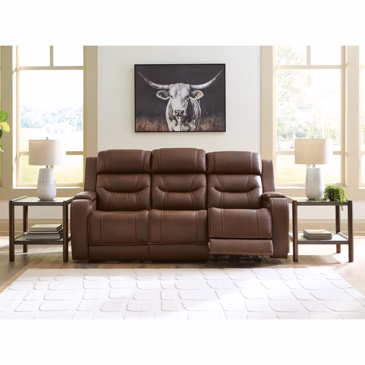 Knightington Power Reclining Sofa with Audio Seating - Image 9