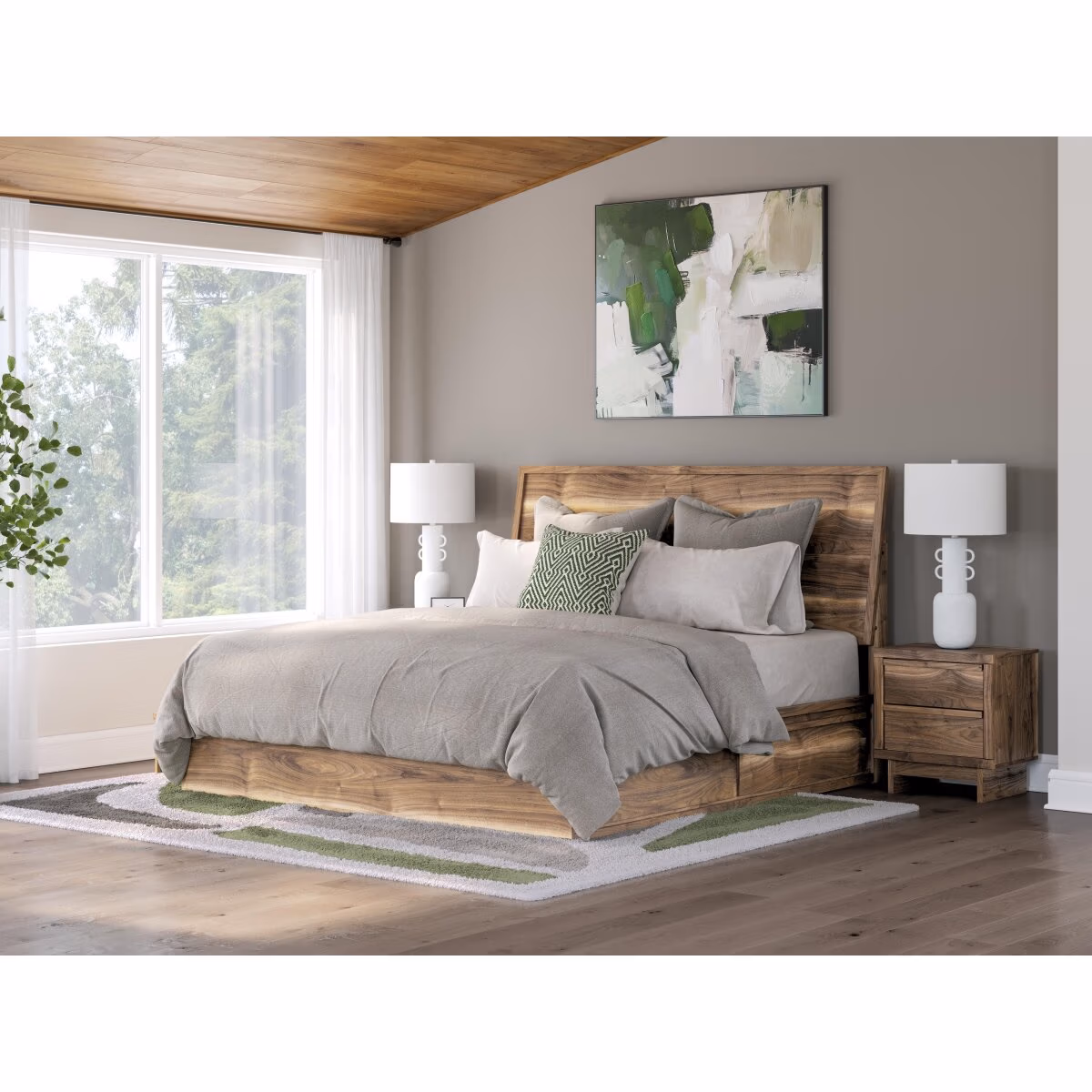 Chirason King Panel Bed with Storage - Image 3