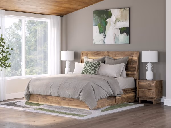 Chirason King Panel Bed with Storage - Image 3