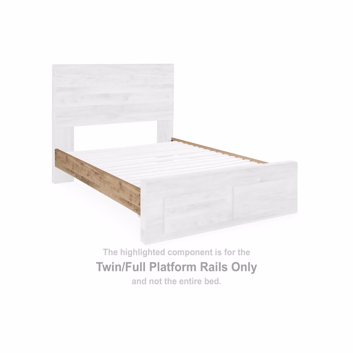 Hyanna Twin/Full Platform Rails - Image 3
