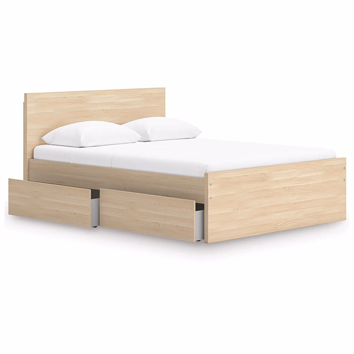 Onita Full Panel Platform Bed with 2 Side Storage - Image 4