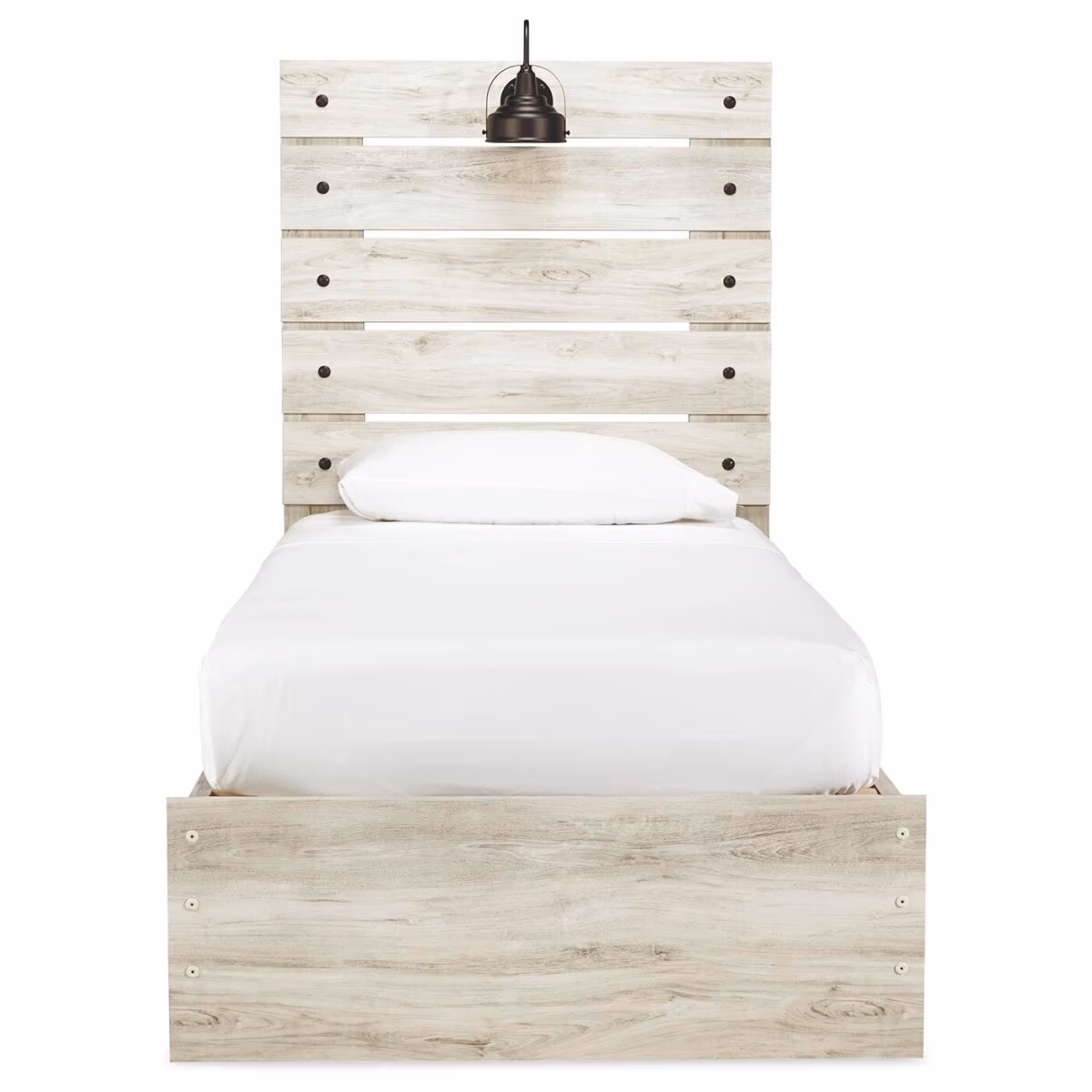 Cambeck Twin Panel Bed with 2 Storage Drawers - Image 4