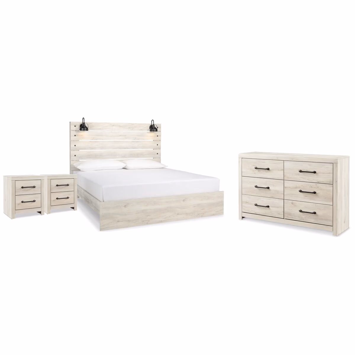 Cambeck King Panel Bed, Dresser and 2 Nightstands - Image 2