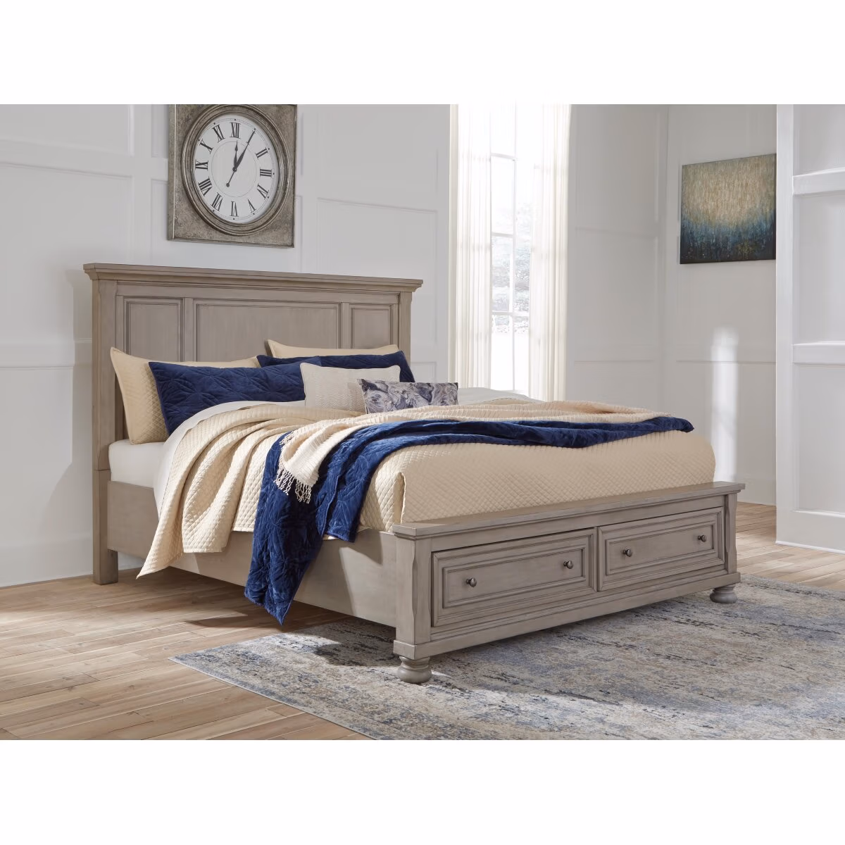 Lettner California King Panel Storage bed - Image 3
