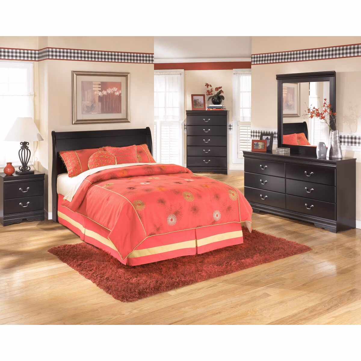 Huey Vineyard Full Sleigh Headboard - Image 3