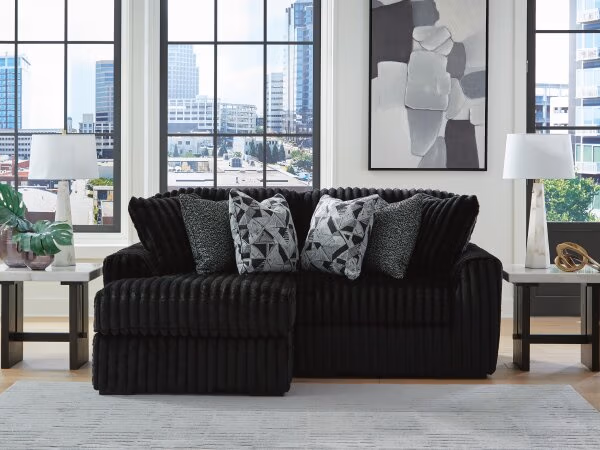 Midnight-Madness 2-Piece Sectional with Chaise - Image 3