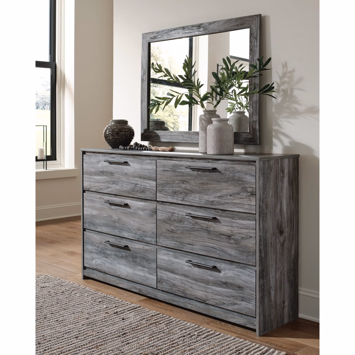 Baystorm King Storage Bed, Dresser, Mirror, Chest and 2 Nightstands - Image 14
