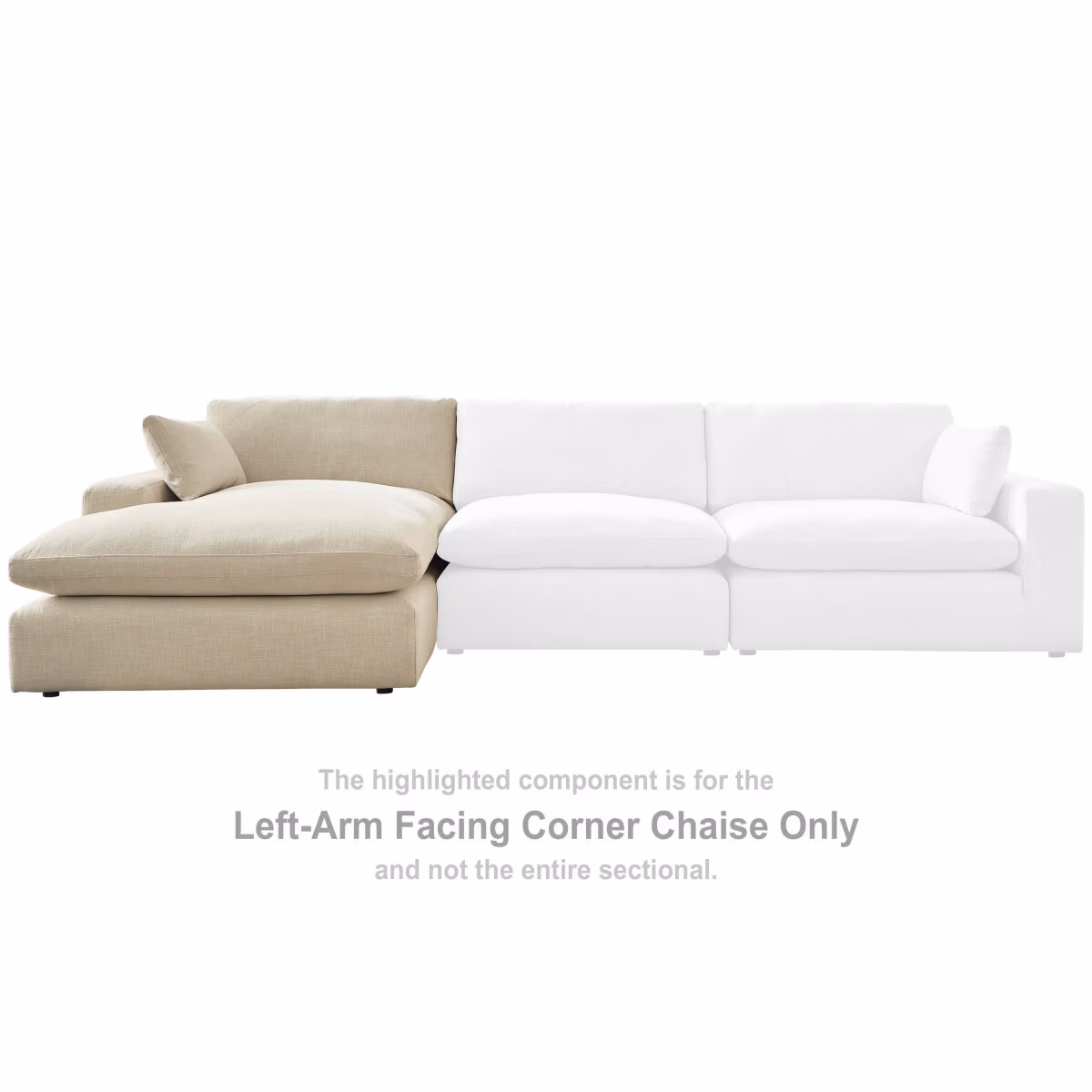 Elyza Left-Arm Facing Corner Chaise - Image 3