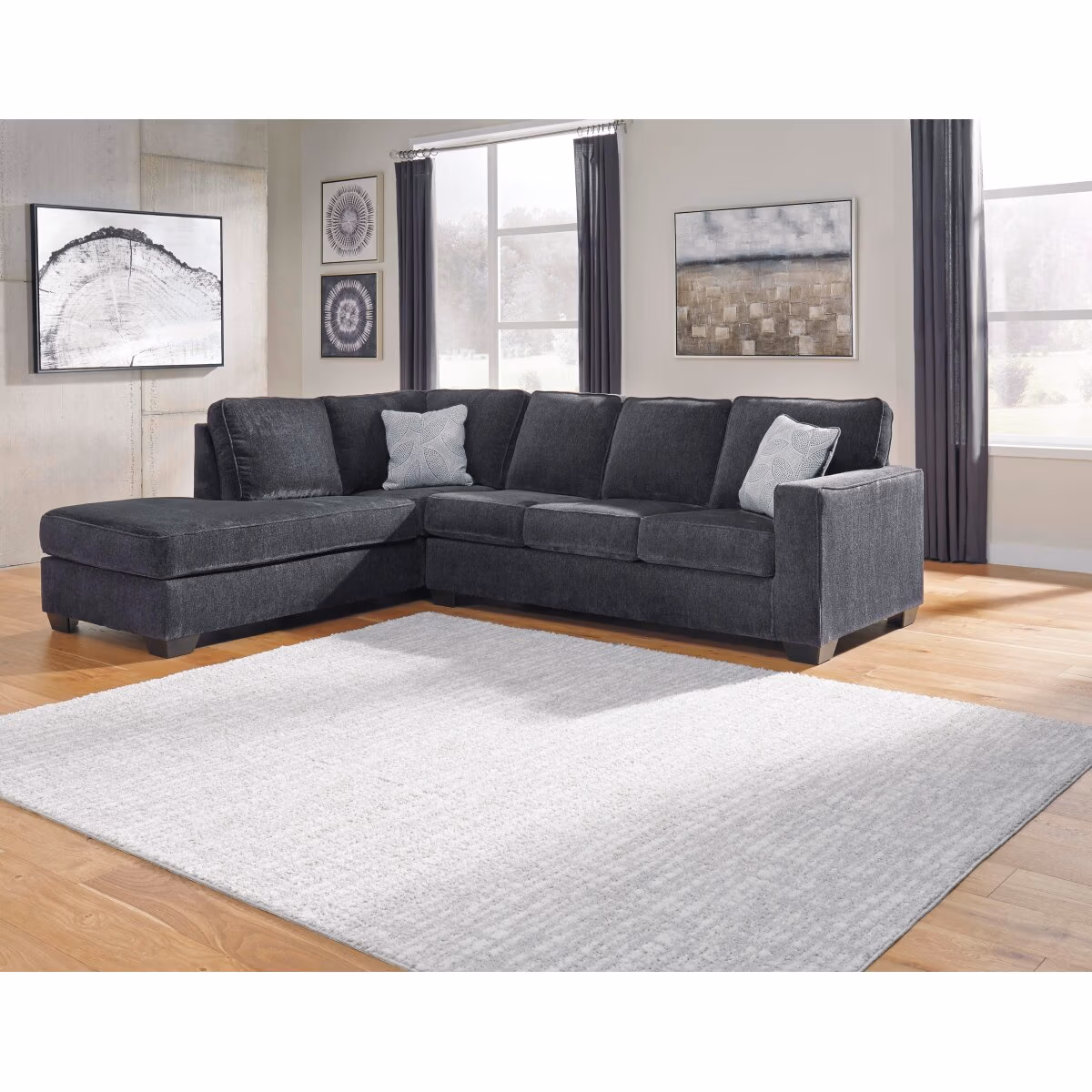 Altari 2-Piece Sleeper Sectional with Chaise - Image 4