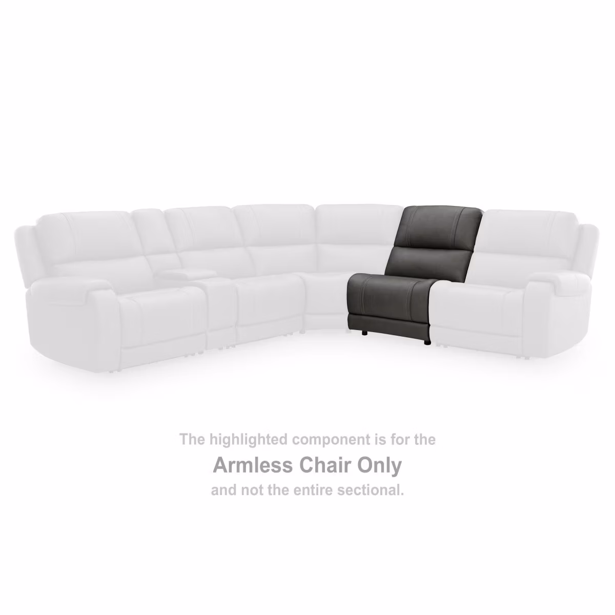 5Z - Pittson Armless Chair - Image 3