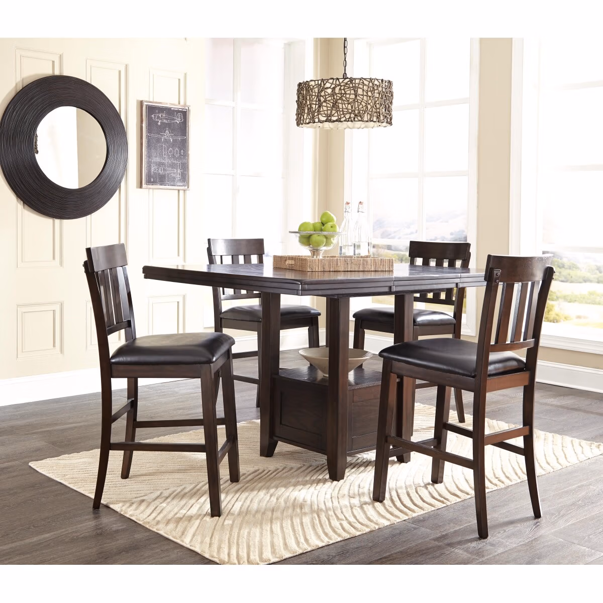 Haddigan Counter Height Bar Stool - Image 9