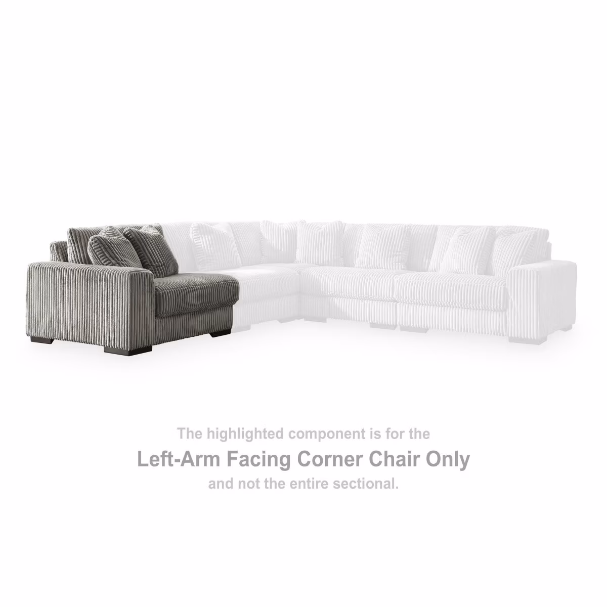 Lindyn Left-Arm Facing Corner Chair - Image 3