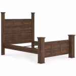 Juararo Queen Poster Bed, Dresser and Mirror - Image 3