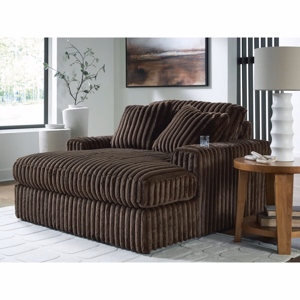 Midnight-Madness Oversized Chaise - Image 3