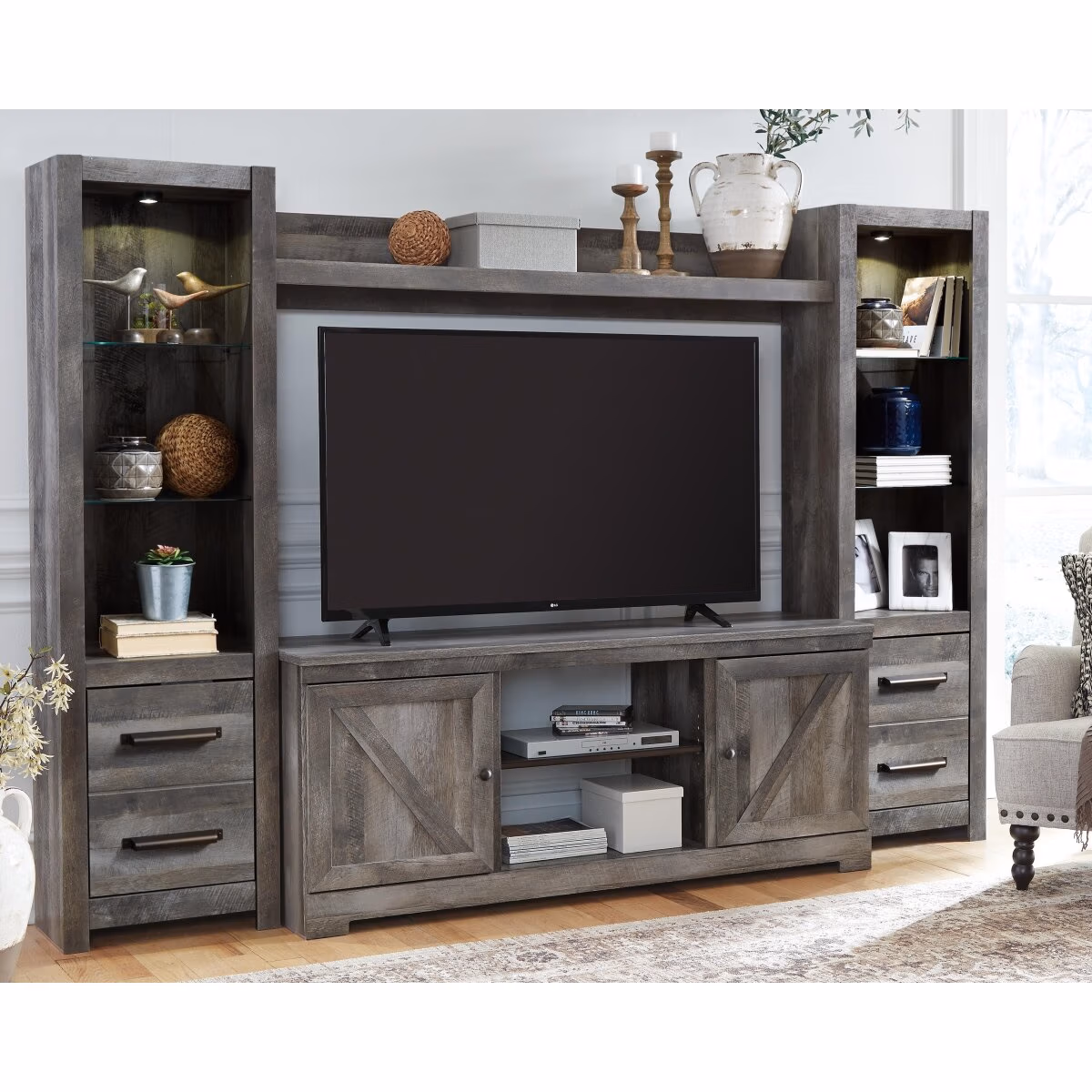 Wynnlow 4-Piece Entertainment Center - Image 3
