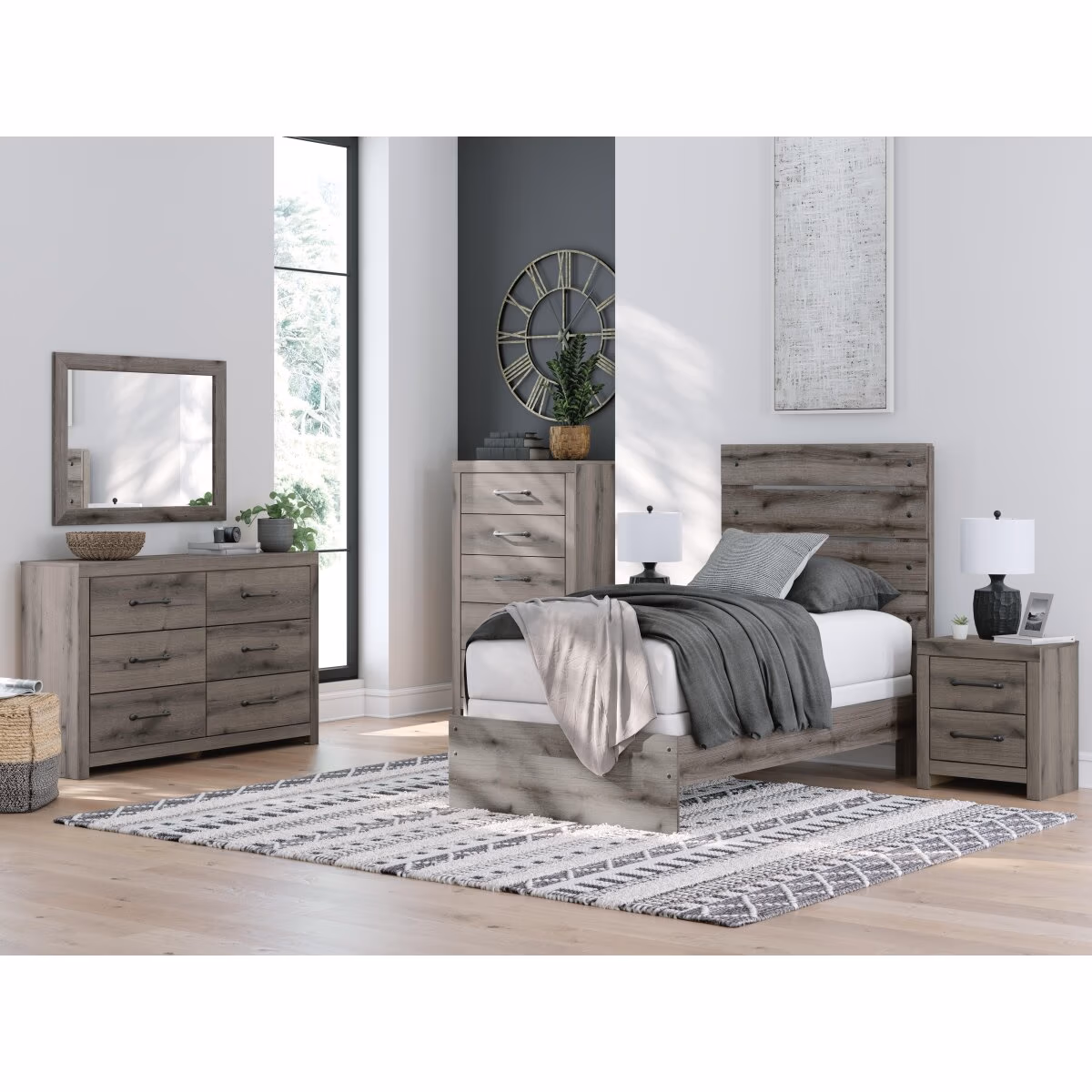 Graystorm Twin Panel Bed - Image 12