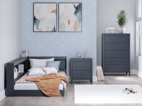 Simmenfort Twin Bookcase Storage Bed - Image 11