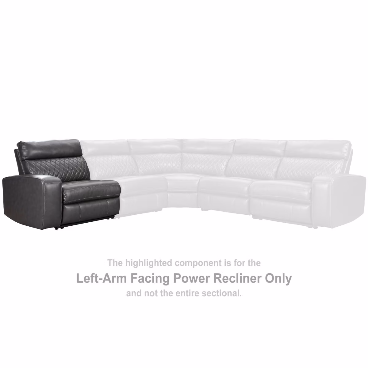 Samperstone Left-Arm Facing Power Recliner - Image 3