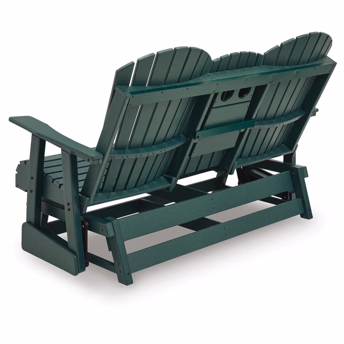 Shell Beach Outdoor Loveseat Glider - Image 7