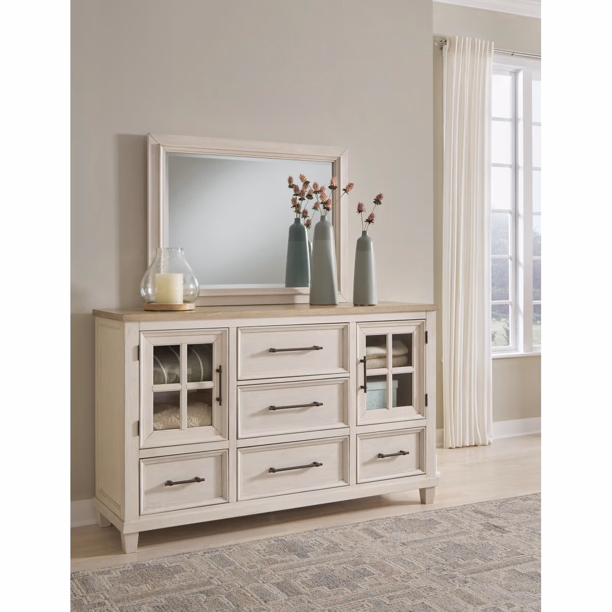 Shaybrock Dresser and Mirror - Image 3