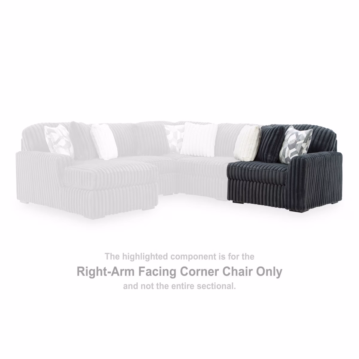 Midnight-Madness Right-Arm Facing Corner Chair - Image 3