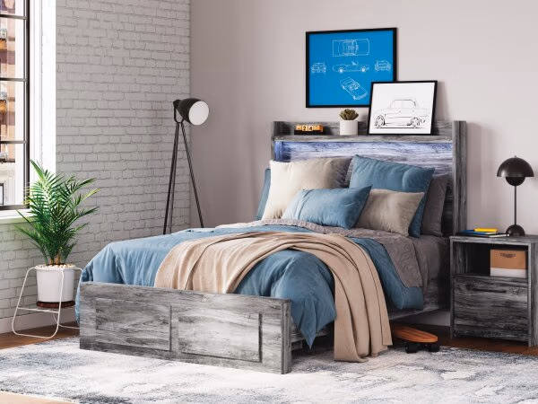 Baystorm Full Storage Bed, Dresser, Mirror and Nightstand - Image 12