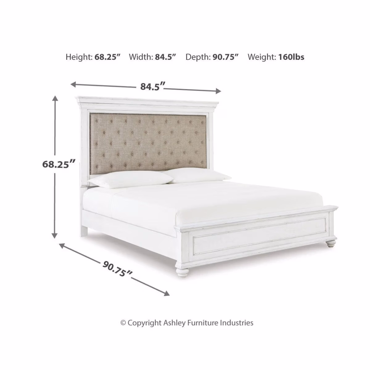 Kanwyn King Panel Bed - Image 5