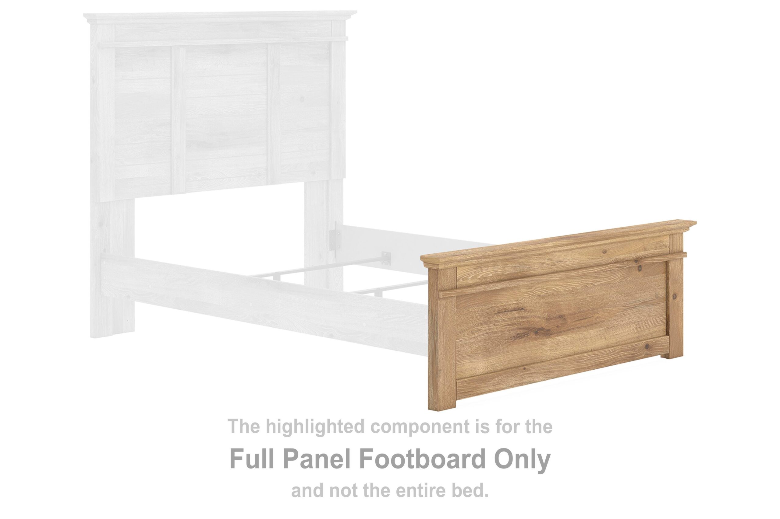 Makidern Full Panel Footboard