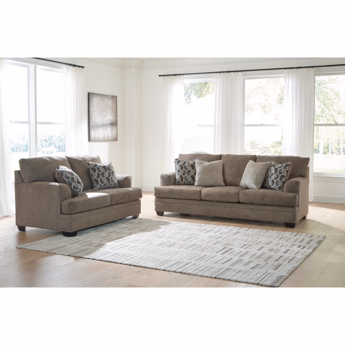 Stonemeade Sofa, Loveseat, Oversized Chair and Ottoman - Image 29