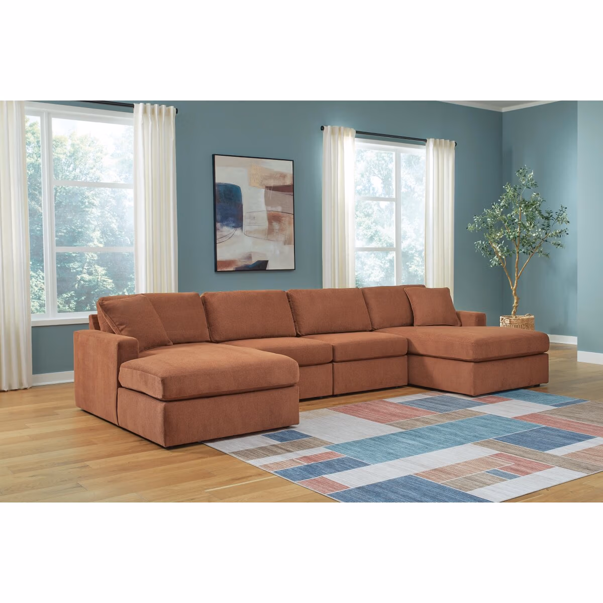 Modmax 4-Piece Sectional with Chaise - Image 2