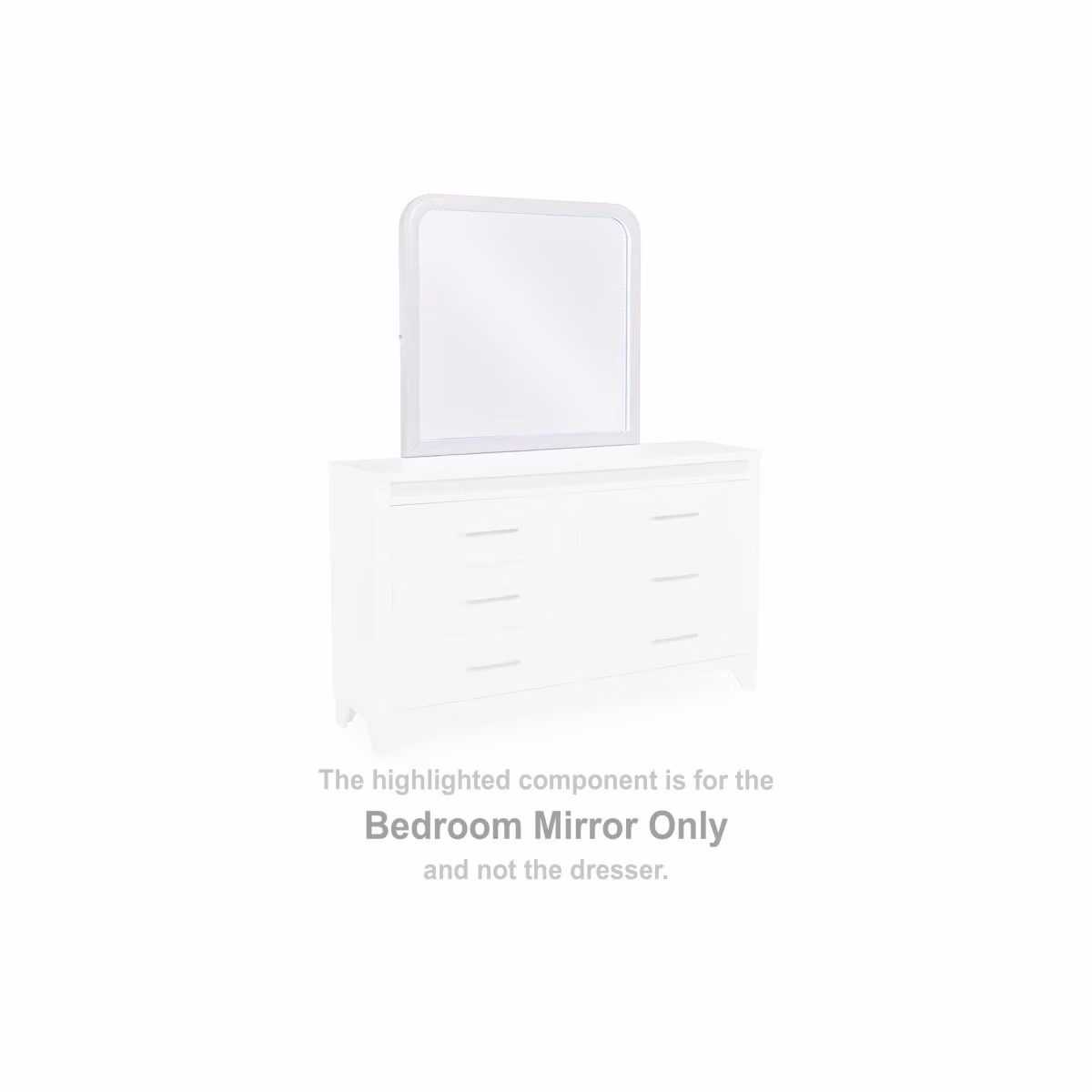 Jarlee Bedroom Mirror - Image 3