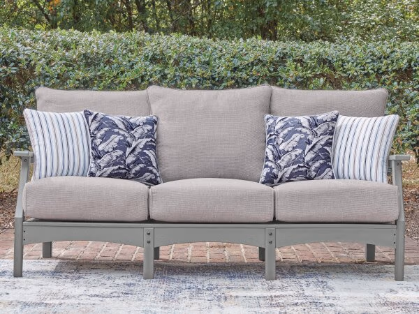 Cove Beach Outdoor Sofa with Cushion - Image 3