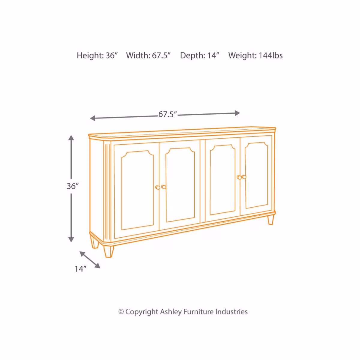 Mirimyn Accent Cabinet - Image 10