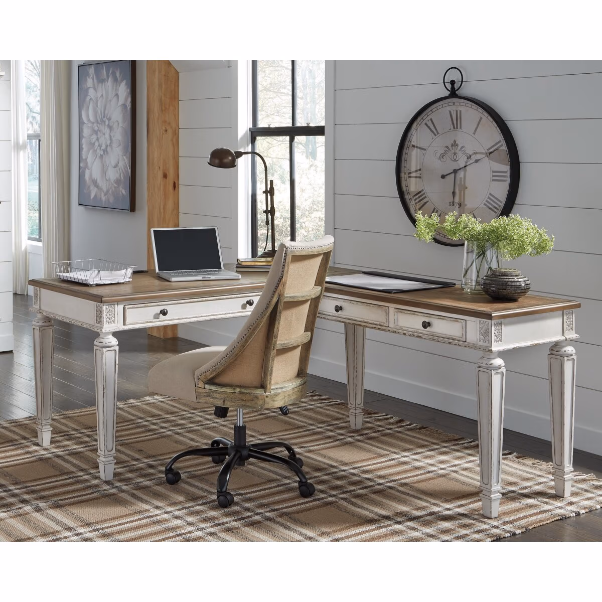 Realyn 2-Piece Home Office Desk - Image 13