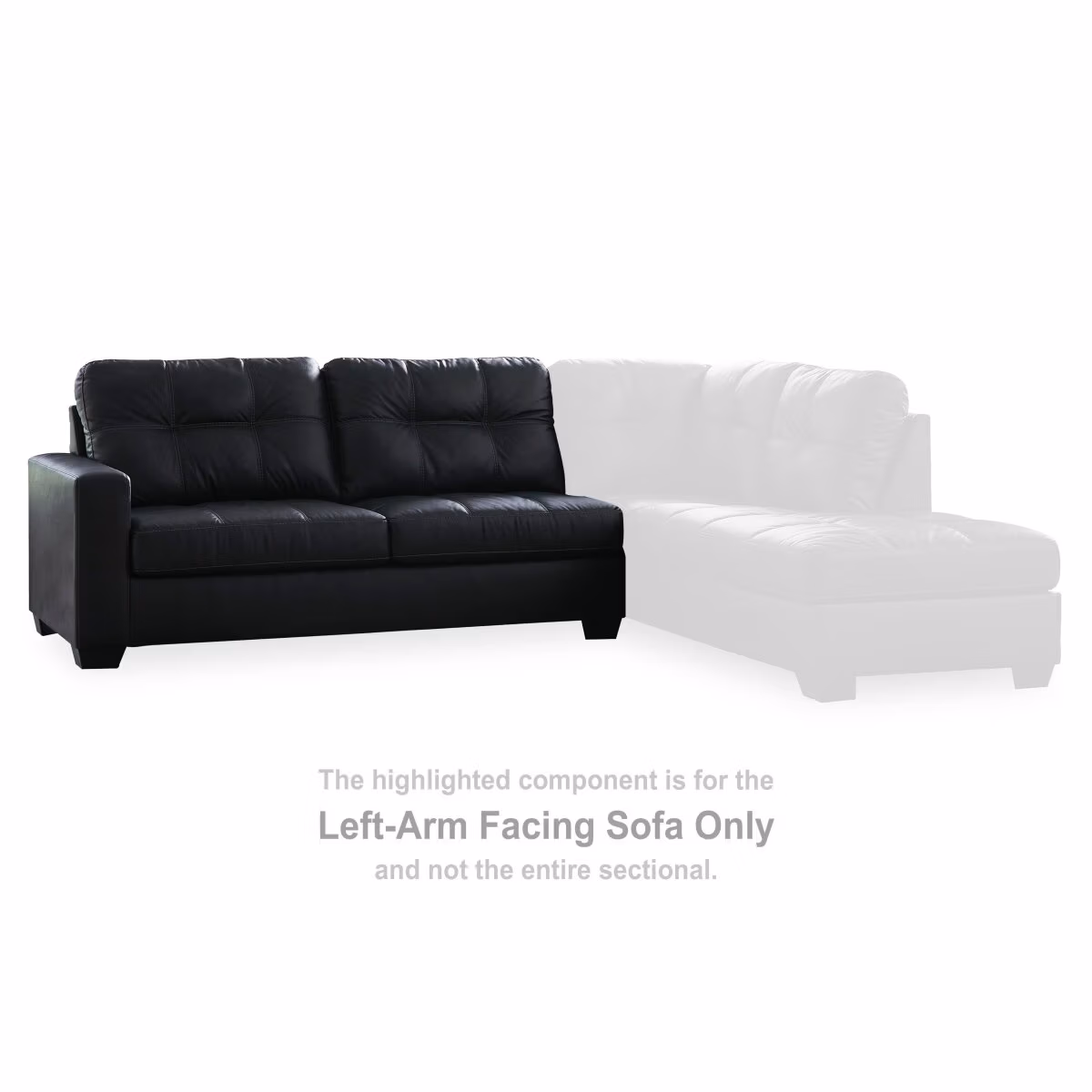 Barlin Mills Left-Arm Facing Sofa - Image 3