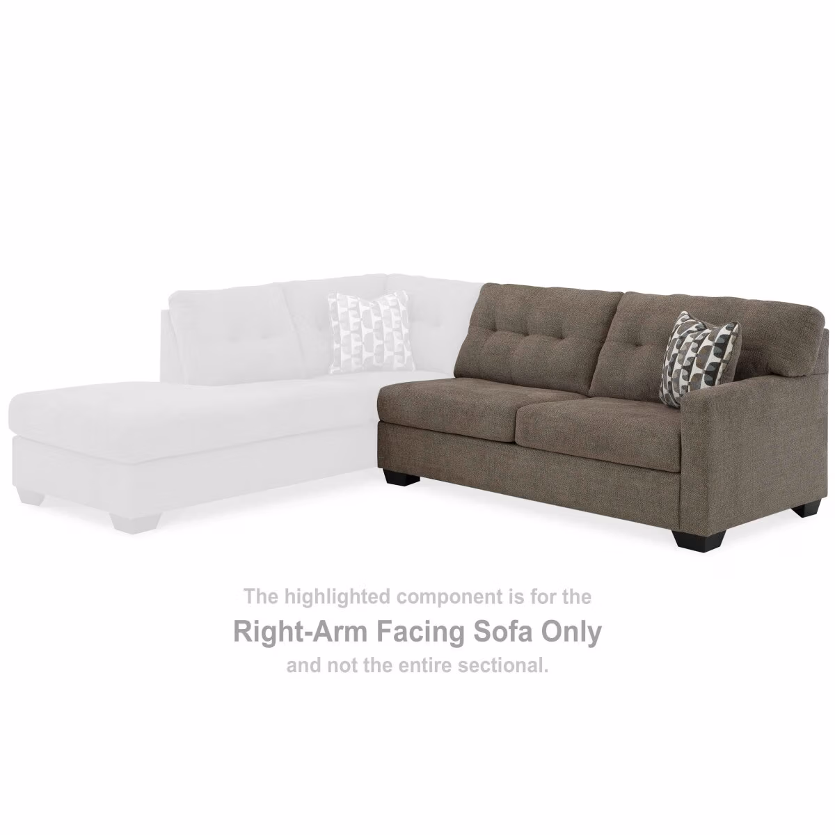 Mahoney Right-Arm Facing Sofa - Image 3