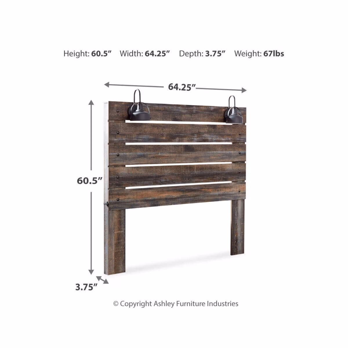 Drystan Queen Panel Headboard - Image 5